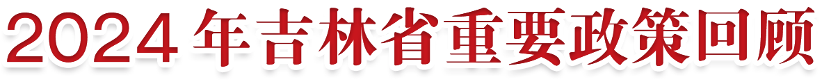 2025吉林省政府重要政策回顾